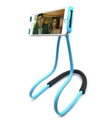 Compatible With Apple, New Support For Flexible Mobile Phone Hanging Neck Massagers Massagers Lazy  Neck Lace Xiaomi  Smartphone Stand For IPod