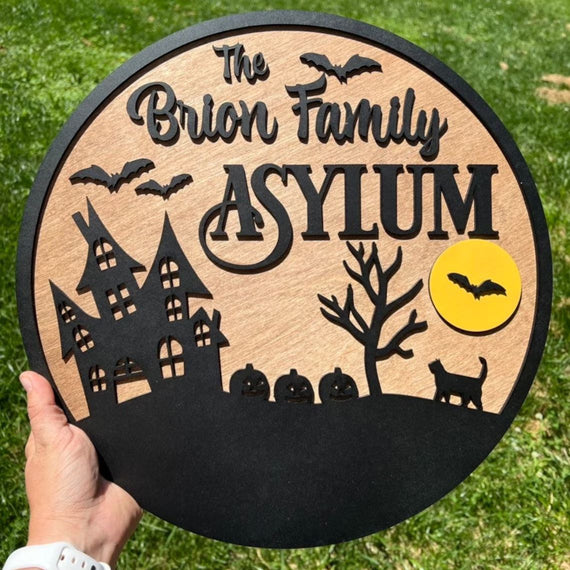 Home Personalized Halloween Home Decor
