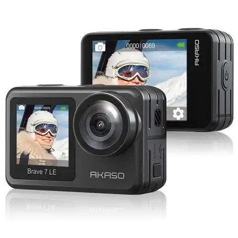 AKASO - Brave 7 LE 4K Waterproof Action Camera with Remote