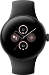 NEW OTHER (OPEN BOX) Google - Pixel Watch 2 Matte Black Smartwatch with Obsidian Active Band Wi-Fi - Matte Black