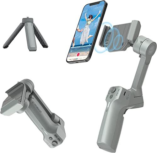 Moza Mini MX2 Smartphone Gimbal Handheld Stabilizer With Fast Tracking And Smart Gesture Control